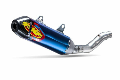 Kawasaki ZX-6R Cat-Back Slip-on ElecTricK bLUE Exhaust – SBM