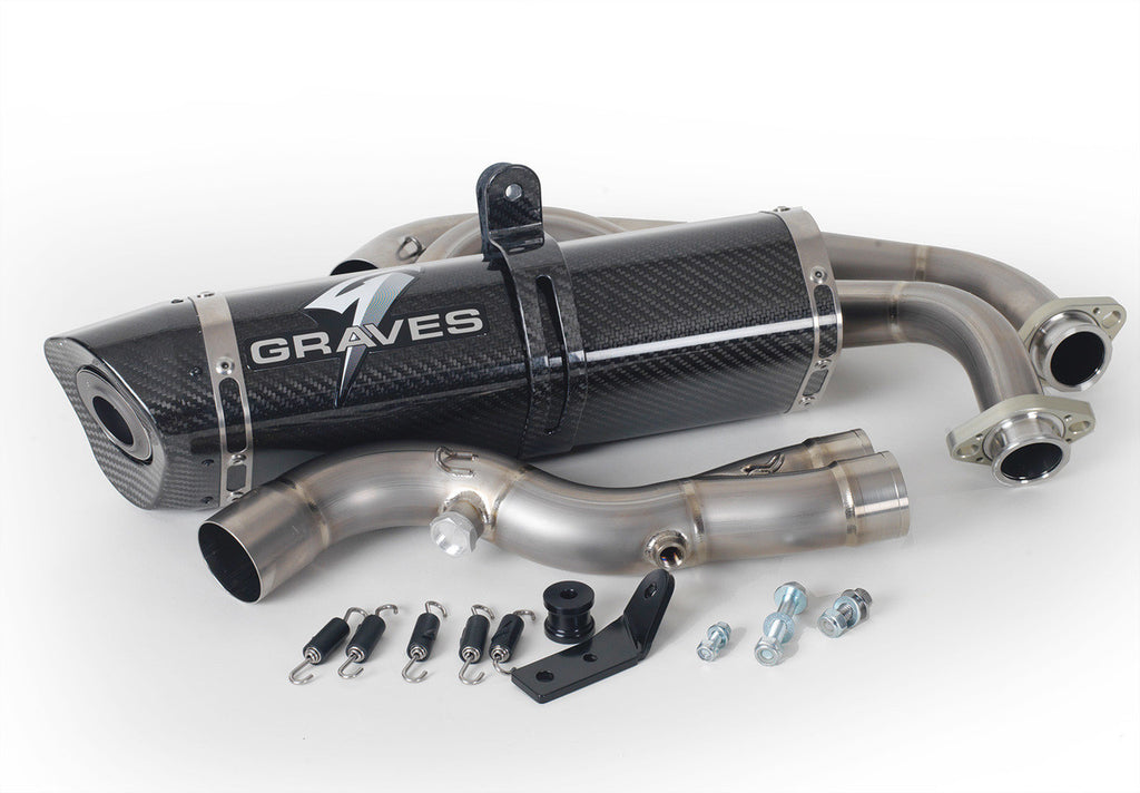 Graves Motorsports Yamaha FZ07 MT07 XSR700 R7 Full Exhaust System